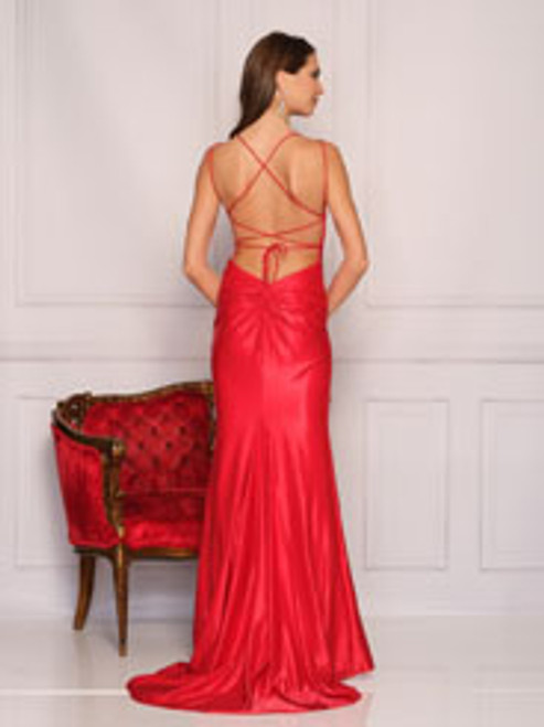 Dave and Johnny 10323 Red Prom Dress