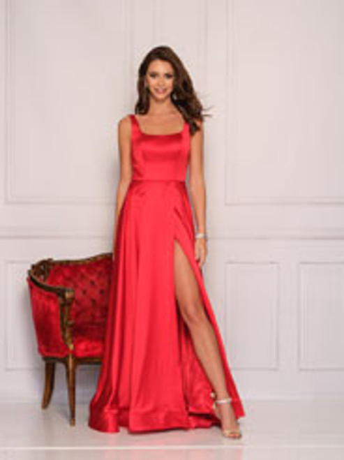 Dave and Johnny 10534 Red Prom Dress