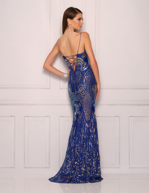 Dave and Johnny 11120 Royal Prom Dress