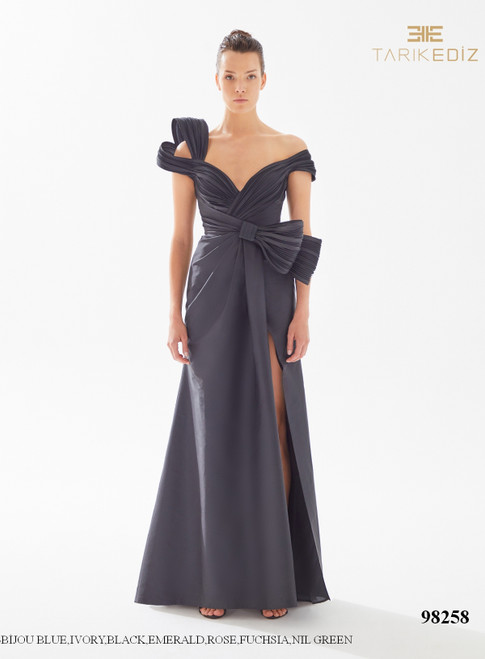 Tarik Ediz 98258 Taffeta Bobby Elbise Prom Dress