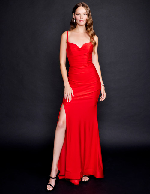 Nina Canacci 7505 Sweetheart Neck Sleeveless Long Prom Dress