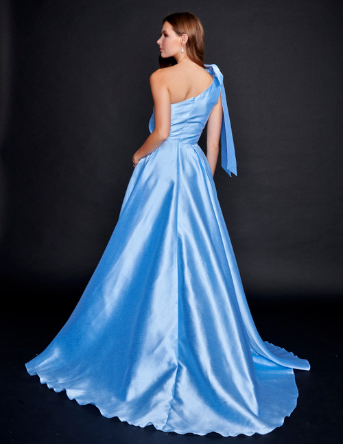 Nina Canacci 6588 One Shoulder Sleeveless Long Prom Dress