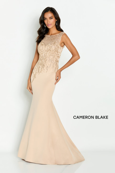 Cameron Blake by Mon Cheri CB148 Embroidered Tulle Dress