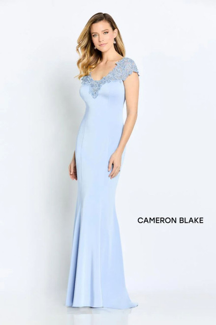 Cameron Blake by Mon Cheri CB112 Stretch Crepe Long Dress