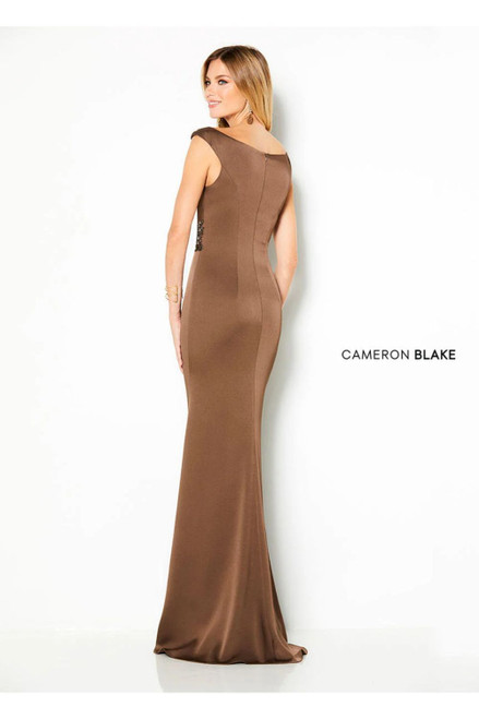Cameron Blake by Mon Cheri 219676 Stretch Crepe Long Dress