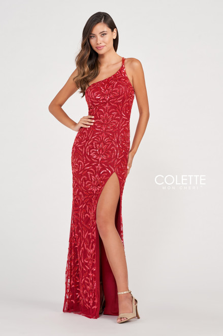 Colette by Daphne CL2092 Sleeveless Beaded Long Dress