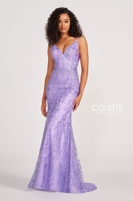 Colette by Mon Cheri CL2019 Novelty Glitter Tulle Dress