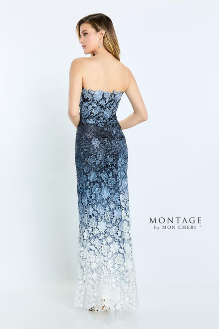 Montage by Mon Cheri M506 Allover Ombre Venise Lace Dress