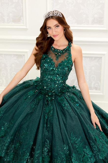 Princesa by Ariana Vara PR30082 Sequins Glitter Tulle Gown