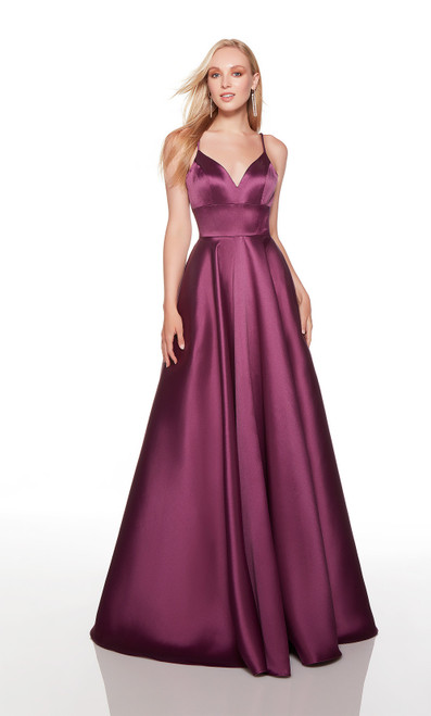 Alyce Paris 1754 Mikado Sweetheart Neck A-line Formal Dress