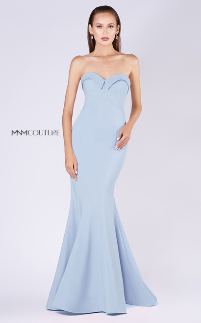 MNM Couture M0002 Sweetheart Neck Strapless Fitted Dress