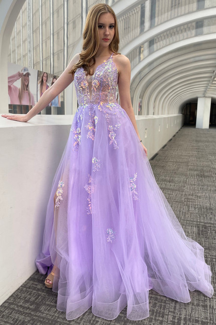 Amelia Couture TM1003 Embellishments Sleeveless Long Dress