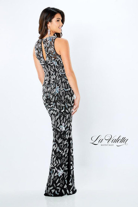 La Valetta by Mon Cheri LV22105 Sleeveless Tulle Long Dress