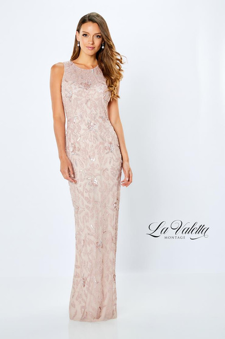 La Valetta by Mon Cheri LV22105 Sleeveless Tulle Long Dress