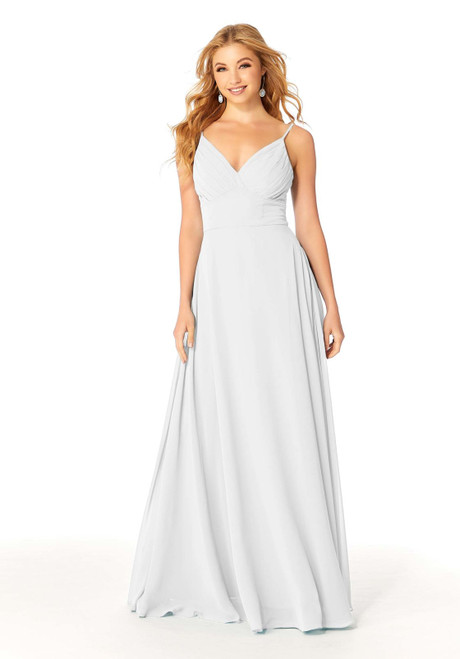 Morilee Bridesmaids 21807 Chiffon V-neck Sleeveless Dress