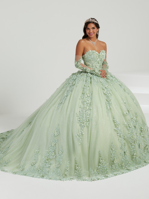 House of Wu 26070 Strapless Beaded Embroidery Long Ballgown