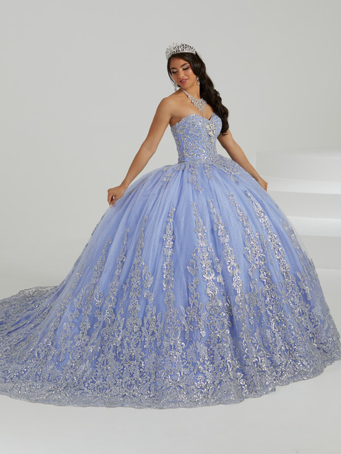 House of Wu 56481 Lace Tulle Sweetheart Neck Long Ballgown