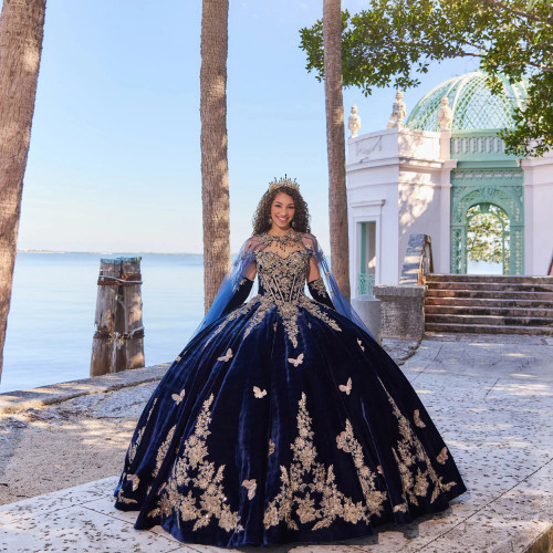 Princesa by Ariana Vara PR30136 Sequins Off-Shoulder Gown