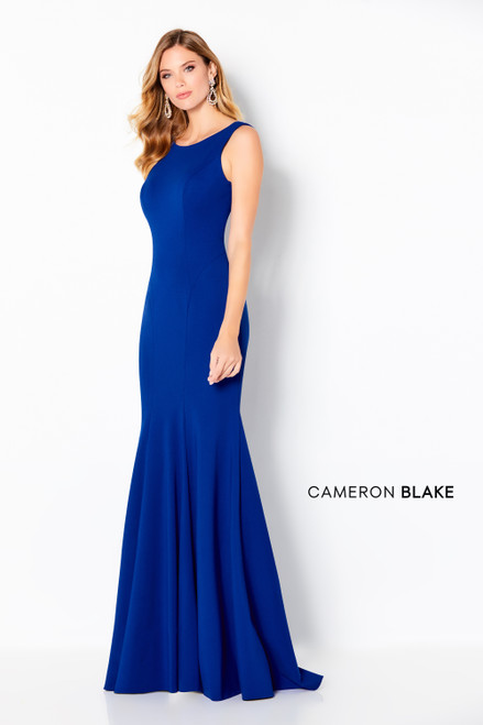 Cameron Blake by Mon Cheri 220635 Jersey Scoop Neck Dress