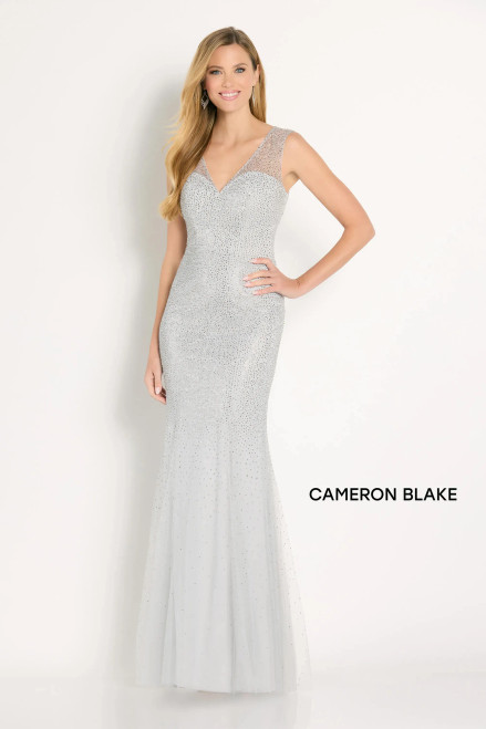 Cameron Blake by Mon Cheri CB754 V-Neck Sleeveless Dress
