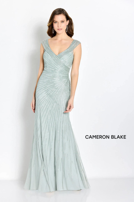 Cameron Blake by Mon Cheri CB755 V-Neck Sleeveless Dress