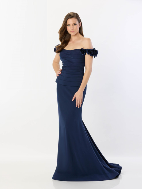 Montage by Mon Cheri M2242 Crepe Stretch Lining Long Dress