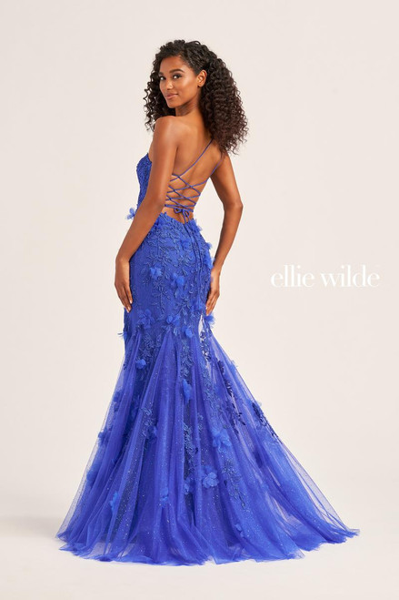 Ellie Wilde by Mon Cheri EW35049 Asymmetrical Neck Dress