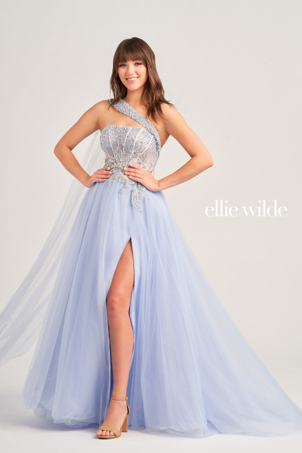 Ellie Wilde by Mon Cheri EW35090 Sequins Applique Long Dress
