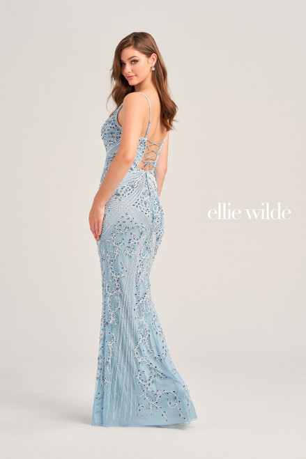 Ellie Wilde by Mon Cheri EW35065 Embriodered Tulle Dress