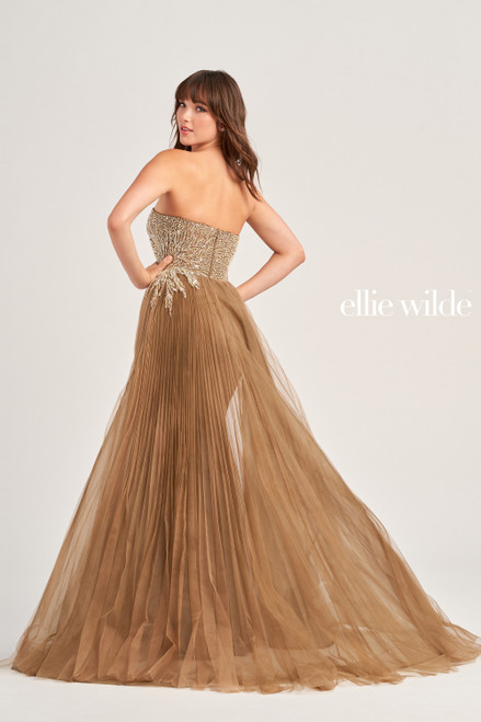 Ellie Wilde by Mon Cheri EW35085 Embroidered Tulle Dress
