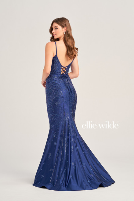 Ellie Wilde by Mon Cheri EW35002 Jersey Spandex Long Dress