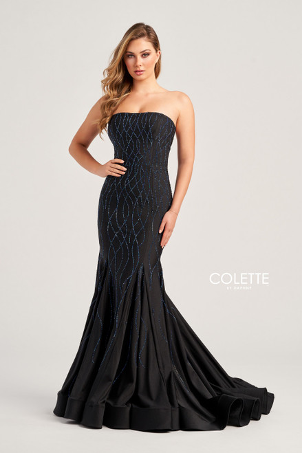 Colette by Daphne CL5106 Stretch Spandex Jersey Dress