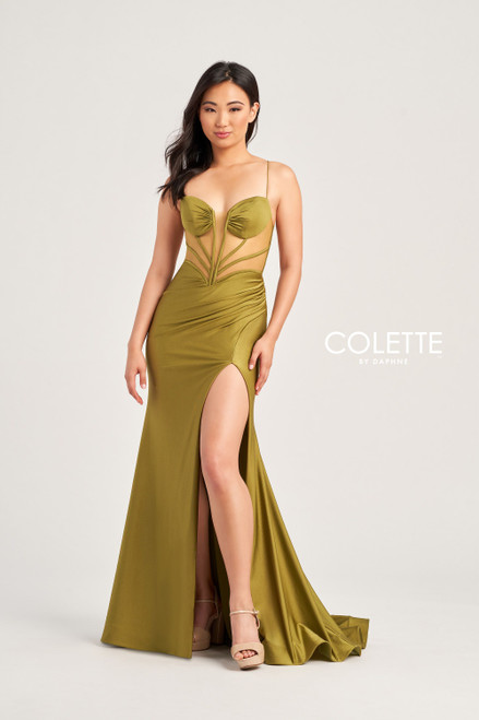 Colette by Daphne CL5140 Stretch Spandex Jersey Dress