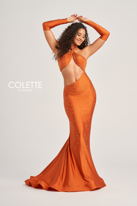 Colette by Daphne CL5263 Stretch Spandex Jersey Dress