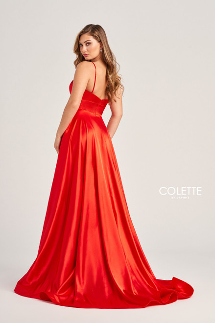 Colette by Daphne CL5283 Polyester Silk Charmeuse Dress