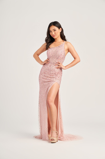 Colette by Daphne CL5292 Tulle Sequin Glitter Tulle Dress