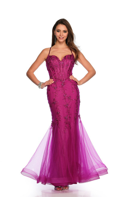 Dave & Johnny 11511 Sweetheart Neck Sleeveless Formal Dress