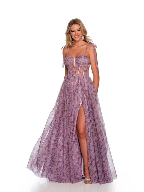 Dave & Johnny 11591 Sweetheart Neck Sleeveless Ball Gown