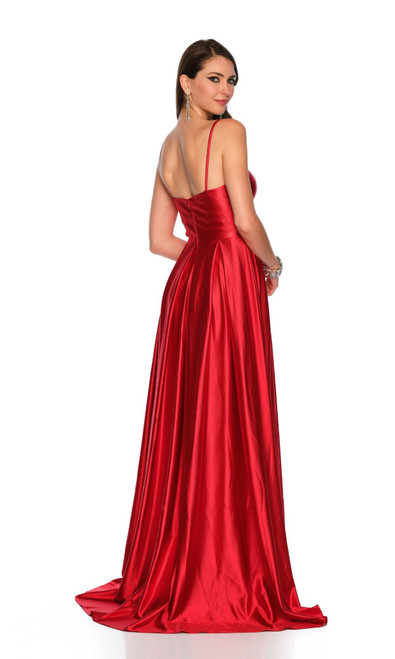 Dave & Johnny 11595 Sweetheart Neck Sleeveless A-line Dress