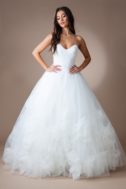 Amelia Couture SU079 Strapless Sweetheart Top Long Dress