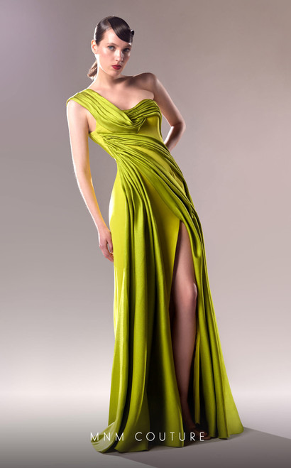 MNM Couture G1606 Ayesmatrick Neckline Sleeveless Dress