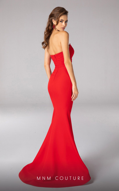 MNM Couture F02821 Sweetheart Neckline Strapless Dress