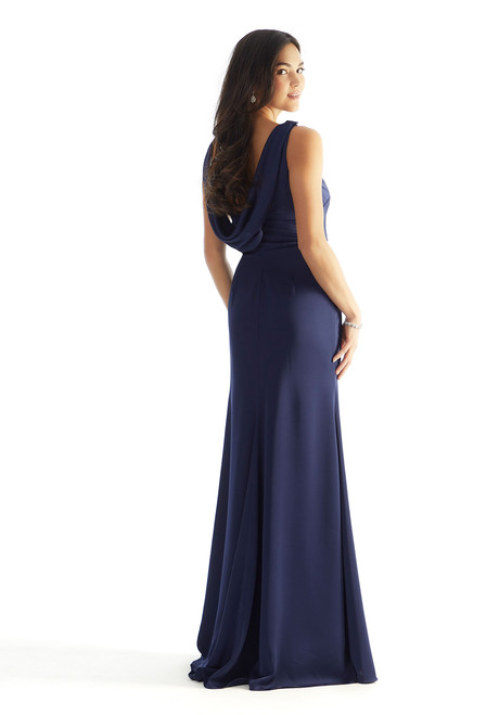 Morilee Bridesmaid 31226 Luxe Satin Bateau Neck A-Line Dress