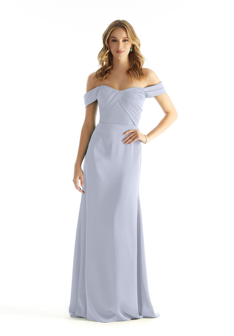 Morilee Bridesmaid 31231 Luxe Satin Off The Shoulder Dress