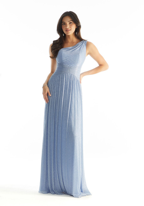 Morilee Bridesmaid 31240 Pleated Shimmer Sleeveless Dress