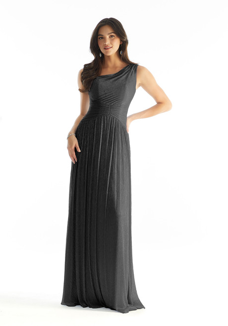 Morilee Bridesmaid 31240 Pleated Shimmer Sleeveless Dress