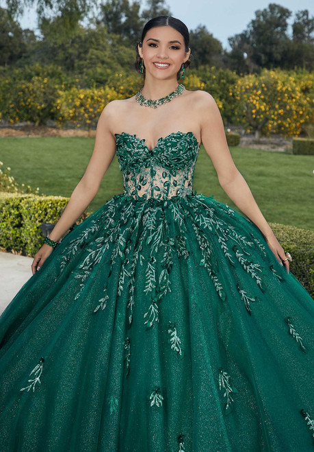 Morilee 60181 Tulle Off The Shoulder Quinceanera Ball Gown