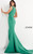 Jovani 04222 One Shoulder Ruched Evening Dress