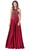 Dancing Queen 2518 Sleeveless Embellished Halter Long Gown