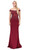 Dancing Queen 2440 Adorned Illusion Off Shoulder Long Gown